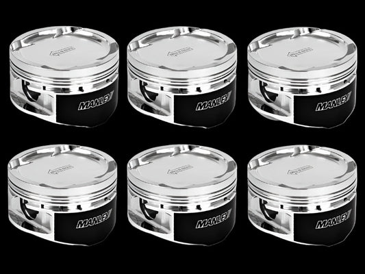 Manley Forged Turbo Tuff 90mm Stroker Pistons Supra MK4 2JZ-GTE 86.75mm +0.75mm Bore -4 cc 9.0:1