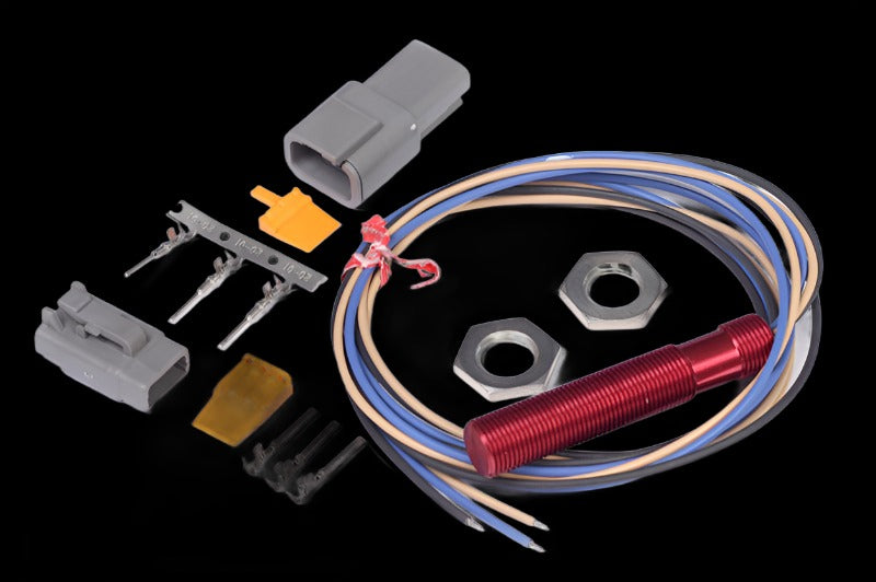 "Red" Single Channel Hall Effect Sensor Thread: M12x1.0