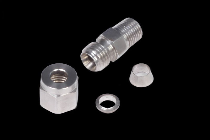 1/4" Stainless Compression Fitting Kit Thread: 1/8 NPT