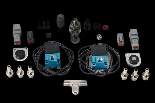 CO2 Boost Control Dual Solenoid & Pressure Sensor Kit Thread: 1/8 NPT