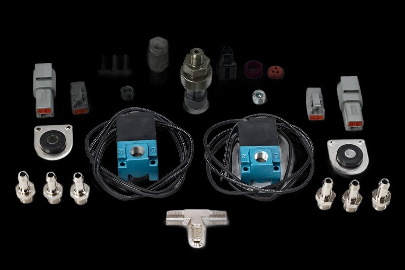 CO2 Boost Control Dual Solenoid & Pressure Sensor Kit Thread: 1/8 NPT ...